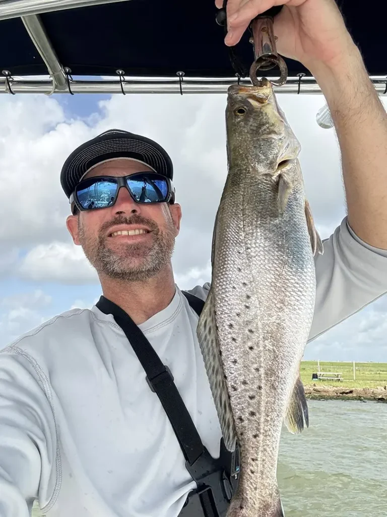Galveston Bay fishing charter for kids and beginner anglers