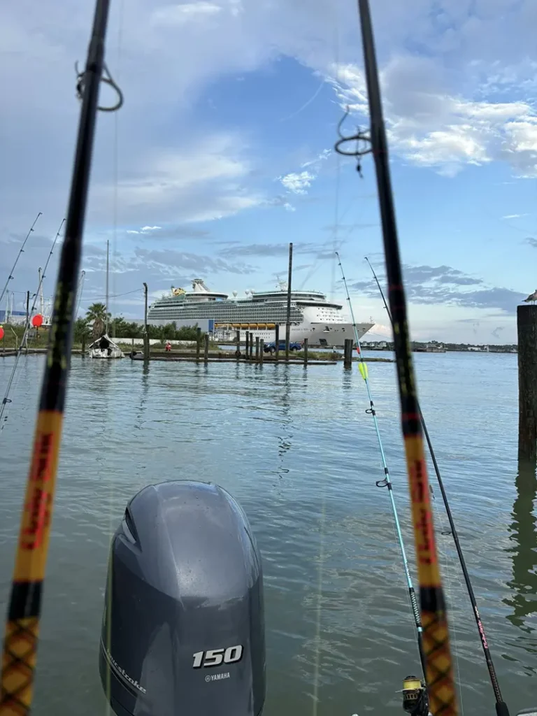 black drum fishing near Houston Galveston Bay private charter trip